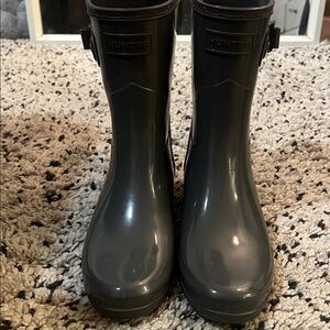 Hunter Charcoal Waterproof Boots